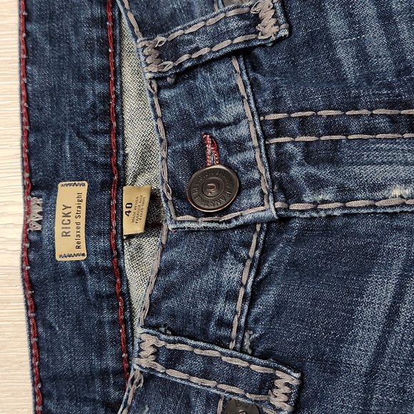 True Religion Ricky relaxed straight blue jean - Picture 4 of 4